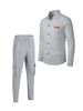 Men's Waffle-Knit Workwear Set - Solid Color Button-Up Shirt Jacket With Utility Pants, Casual Lounge & Streetwear Outfit_viptrois.com