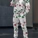 Pure Autumn Winter Loose Fit 3D Men's Hoodie Sweatshirt Christmas Print Sports Two-Piece Set Cross-Border Trend_viptrois.com