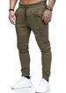 Men's Clothing Casual Autumn And Winter Design Personality Sports Trousers Hip Hop Striped Fitness Pants_viptrois.com