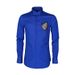 Slim Fit Cotton Blend Shirt With Colorful Printed Butterfly Pockets Long Sleeve Casual Business Style Black White Striped Pure Color_viptrois.com