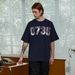 Cotton Short-sleeved T-shirt Men's And Women's Summer 2026 New Front Shoulder Embroidered Crew Neck Top Korean Version Versatile Casual T-shirt_viptrois.com