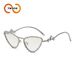 New Personality Cat's Eye Diamond Sunglasses Metal Five Pointed Star Diamond Sunglasses T1340_viptrois.com