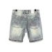 Denim Shorts Men's Personalized Printing Ink Splash Summer Pants_viptrois.com