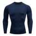 Men's Compression Long Sleeve Shirt – Quick-Dry Stretch Workout Top For Gym, Running & Cycling (Breathable, Moisture-Wicking, Multi-Color)_viptrois.com
