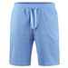 2025 New Men's Cotton Shorts Male Summer Breathable Solid Color Linen Pants Streetwear S-3XL_viptrois.com