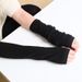 Korean Style Autumn Winter Cute Knitted Fingerless/Semi-Finger Warmers Fashionable Wrist_viptrois.com