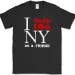 I Only Like New York As A Friend T-Shirt Mens Womens Tees Top Funny Humor State Pride Novelty Tee_viptrois.com