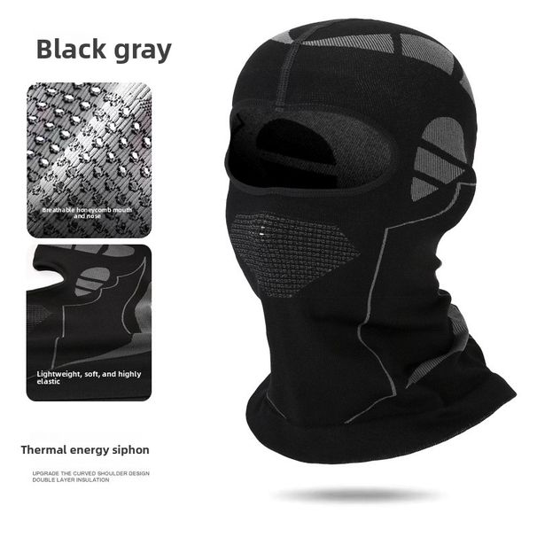 Outdoor Winter New Cycling Head Warm Face Mask Cold-proof Thickened Breathable Skiing Windproof Neck Cover Hat_viptrois.com