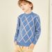 kid's clothing Autumn and winter knitwear thickened large children's round neck pullover sweater_viptrois.com