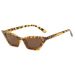 Small frame cat eye sunglasses for women street shooting retro sunglasses colorful Uzi Red Devil glasses trendy all match Glasses_viptrois.com