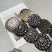 Women's Belts retro denim western style personalized belt for women with exaggerated decoration round hollow metal wide belt_viptrois.com