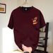 Trendy Nezha Printing Crew Neck Pure Cotton Short Sleeve 2025 New Summer Large Size T-shirt Versatile Loose Casual Top_viptrois.com