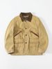 RL Pony Jung Joo-kyung Same Style Vintage Jacket Coat Spring Autumn Turn-down Collar Versatile Khaki Color_viptrois.com