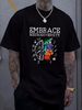 Neurodiversity Shirt - Embrace ADHD Autism ASD Unisex & Youth T-shirt Homme Streetwear Stylish Breathable Stretched Top For Everyday Wear Graphic_viptrois.com
