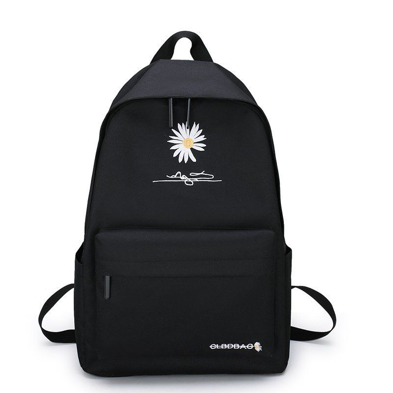 Trendy Large Capacity Waterproof Backpack For School & Travel - Lightweight Oxford Fabric With Anti-Theft Design, Floral Print, Adjustable Straps_viptrois.com