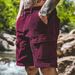 Men's Clothing Summer Work Shorts Men's Casual Pants With Multiple Pockets Loose Retro Five Point Pants_viptrois.com