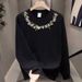 Men's Hoodie Spring And Autumn 2024 New Casual Loose Trendy Brand Pi Shuai High Street Plus Size Round Neck Clothes_viptrois.com