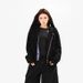American Style Deconstructed Horn Button Hooded Cardigan Sweatshirt Unisex 2025 New Trendy Brand Design Zipper Jacket_viptrois.com