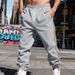 Men's Heavyweight Fleece Jogger Pants – Winter-Ready Relaxed Fit Retro Sweatpants (Black/Army Green/Charcoal, S-Xxxl)_viptrois.com