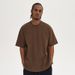 2025 New 280G Pure Cotton Short Sleeved T-Shirt Loose Fashion Brand Solid Color FOG Men's Clothing Base Shirt_viptrois.com