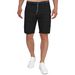 New oversized vertical striped casual shorts for men's loose cotton suit pants_viptrois.com
