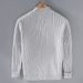Men's Zip-Up Knit Sweater – Stretchy Cotton, Loose Fit, High Collar, Casual & Warm Pullover (Black, Grey, Navy)_viptrois.com