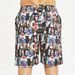 Men's Beach Quick-Dry Loose Gradient Couple Boxer Swim Shorts Large Trunks_viptrois.com