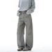Men's Clothing & Archer0603 & Autumn/Winter New American High Street Trendy Brand Curved Blade Jeans Embroidered Flower Wide Leg Cargo Pants For Men_viptrois.com