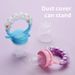 Mother & Kids Baby Fruit And Vegetable Music Rattle Design Food Pacifier Fruit And Vegetable Bag Complementary Food Bite Pacifier_viptrois.com