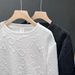 Autumn new trend men's fleece fabric street style fashion versatile hoodie trendy round neck_viptrois.com