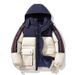 Men's Clothing Couples Autumn And Winter Short Cotton Coat Men's Foreign Trade Down Jacket Stand Collar Hong Kong Style Warm Puffer Jacket_viptrois.com
