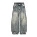 Men's Clothing New High Street Machete Pants Retro Washed Jeans Men And Women Vibe Wide Leg Pants_viptrois.com