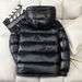 Unisex Winter Down Jacket – Super Warm Thick White Duck Down Coat For Men & Women (Black/Red/Blue, Sizes XS-XXXL)_viptrois.com