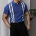 Light Business High End Temperament Trend Men's Summer Simple Fashion Harajuku Youth Popular Polo Shirt New Short Sleeve_viptrois.com