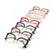 Women's Glasses Cat Eye Half Frame Large Frame Flat Glasses Anti Blue Light New Glasses Frame Ins Retro Trend Glasses Frame_viptrois.com