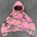 Leaf Print Hoodie For Men - Trendy Pink Sweatshirt With Botanical Design For Streetwear & Casual Outfits_viptrois.com