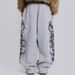 Men's Clothing Retro Hip Hop High Waist Sports Pants Loose Versatile Jazz Dance Pants Casual Trousers_viptrois.com
