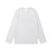 280g Long Sleeved 2024 Summer New Trendy Brand Pure Cotton American Loose Fit Shirt Men's T-shirt_viptrois.com