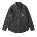 Men's Clothing high end jacquard craft denim shirt men's spring and autumn retro washed old lapel casual shirt jacket men_viptrois.com