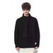 New Year's Red Thick Sweater Men's Warm High Collar Simple Knitted Couple Sweater_viptrois.com