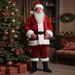 Christmas Cosplay Show Costume Santa Claus Costume Gold Velvet Festival Atmosphere Set_viptrois.com