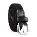 Men's Belts Thin Woven Belt, Elastic Elastic Casual Trouser Belt Student Trendy Parent Child Suit Canvas Belt_viptrois.com