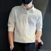 Men's Clothing Short Sleeved Shirts Handsome Shirts_viptrois.com