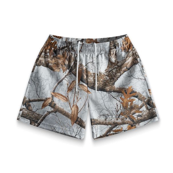 Trendy Men's Basketball Sports Fitness Running Shorts American Style Summer New 3D Printed Beach_viptrois.com
