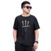 2025 Ice Silk T-shirt For Men Fat And Sporty Casual Quick Drying Elastic Fat Plus Size Round Neck Short Sleeved_viptrois.com