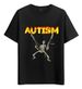 T-shirt Muscle 2026 Freaks Autism Skeleton Rock And Roll Style_viptrois.com