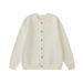 Pure Wushu Men's Clothing 2025 Autumn Winter New Color-Block Button Simple Cardigan Sweater Unisex Japanese Style Trendy_viptrois.com