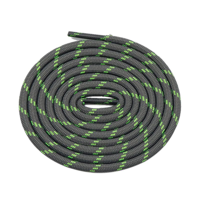 Kulo Gold Shoelaces Classic Round 4.5mm Wide Two Color Three Twill Polyester Shoelaces Suitable For Sports Shoes And Casual Shoes_viptrois.com