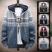 "Men's Fleece-Lined Hooded Sweater – Winter Knit Pullover With Thickened Thermal Design (M-3XL, 4 Colors)"_viptrois.com