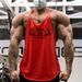 Men's Pure Cotton Fitness Vest Summer Thin Shoulder Strap Bottoming Shirt European And American Sweat-absorbing Breathable Bottoming Shirt Sleeveless_viptrois.com
